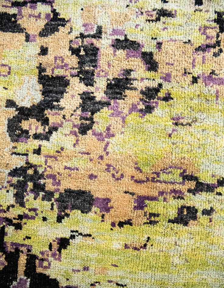 Detail image of  12' 2 x 15'  Hand Knotted Darya Wool Rug