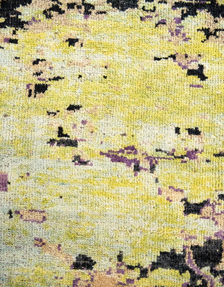 Detail image of  12' 2 x 15'  Hand Knotted Darya Wool Rug