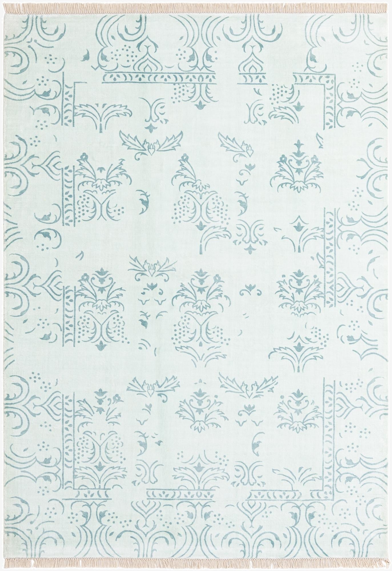  5' 7 x 7' 9  Hand Knotted Darya Wool Rug