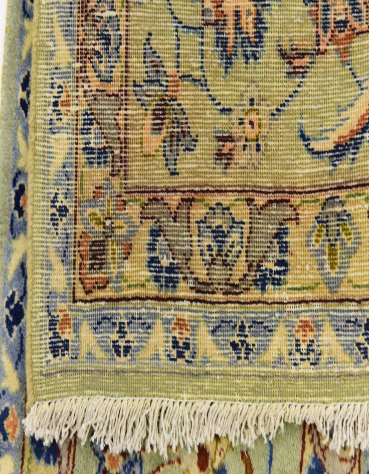 Detail image of  9' 5 x 12' 10  Hand Knotted Isfahan Persian Wool Rug