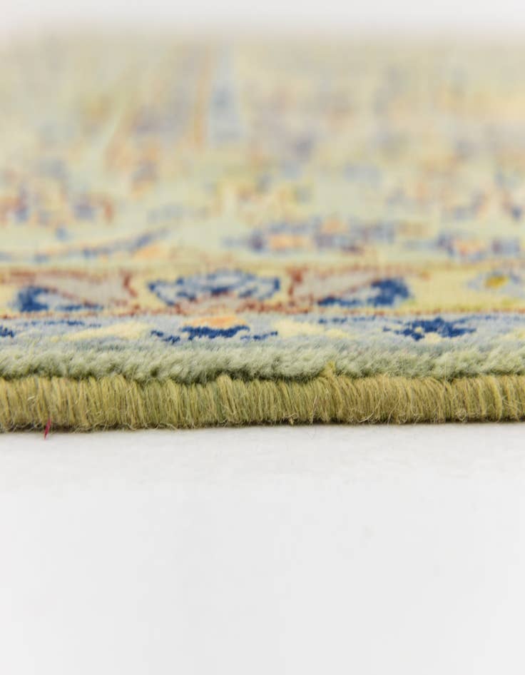 Detail image of  9' 5 x 12' 10  Hand Knotted Isfahan Persian Wool Rug