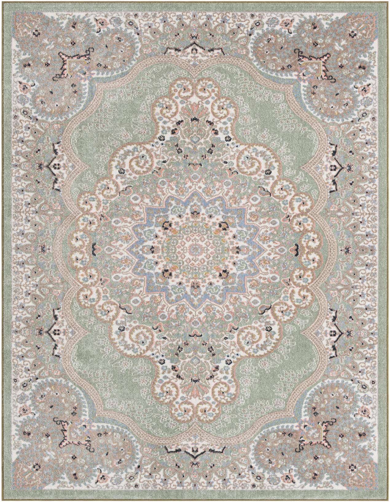 Primary image  5' 3 x 8' Kamala Washable Rug