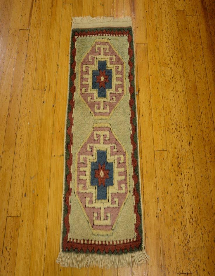Detail image of  1' 9 x 3' 1  Hand Knotted Kars Wool Rug