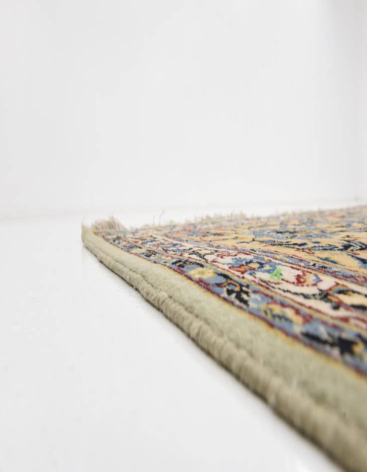 Detail image of  9' 10 x 13' 9  Hand Knotted Kashan Persian Wool Rug