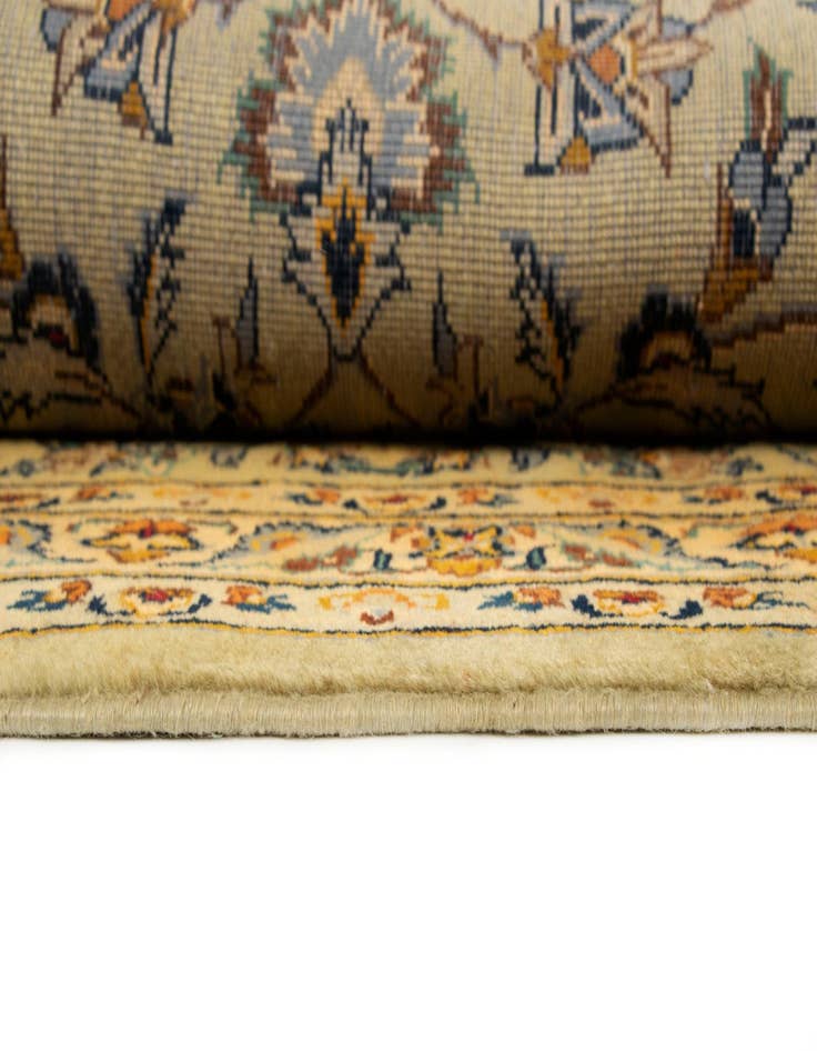 Detail image of  9' 11 x 13' 2  Hand Knotted Kashan Persian Wool Rug