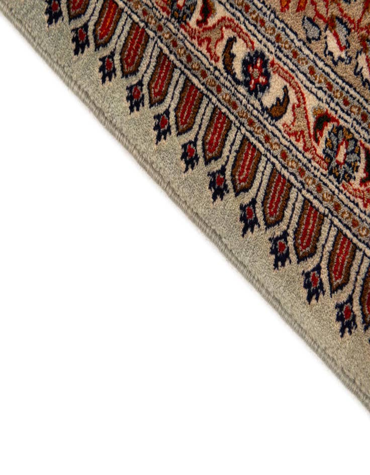 Detail image of  6' 6 x 9' 9  Hand Knotted Kashan Persian Rug