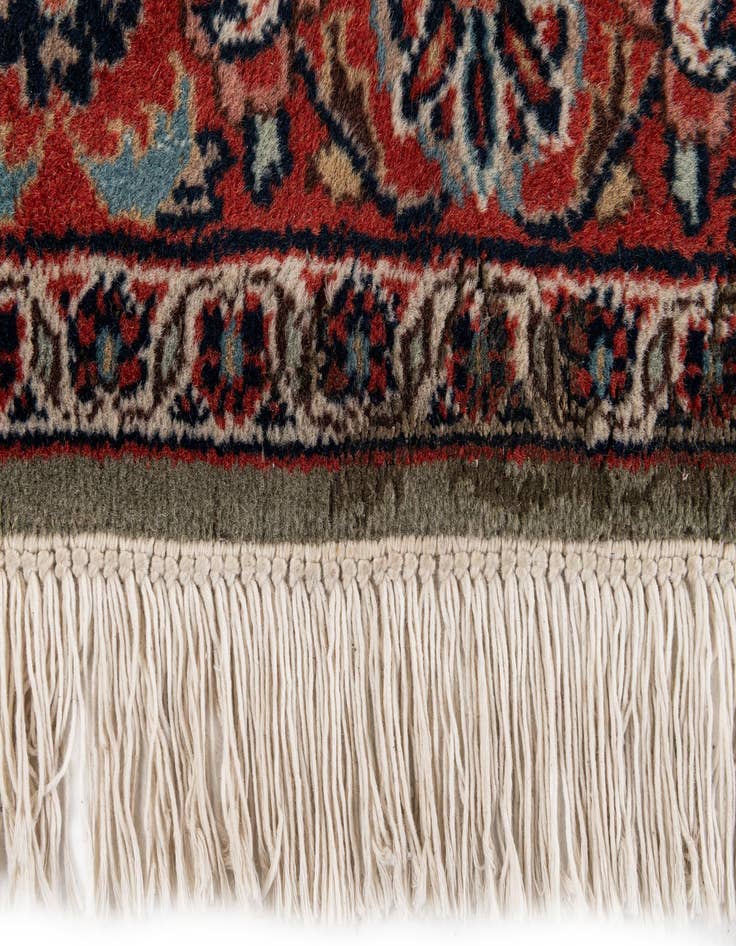 Detail image of  3' 4 x 5' 6  Hand Knotted Kashan Oriental Wool Rug