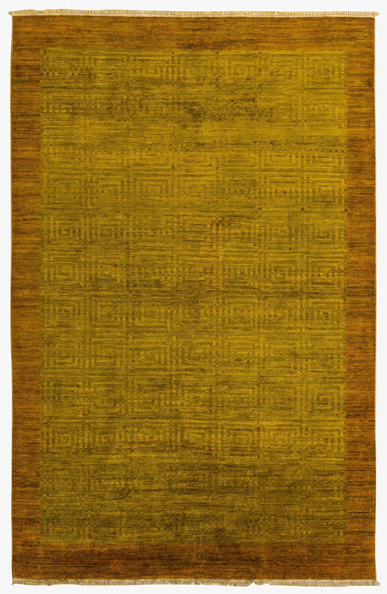  5' 5 x 8' 4  Hand Knotted Kashkuli Gabbeh Oriental Wool Rug