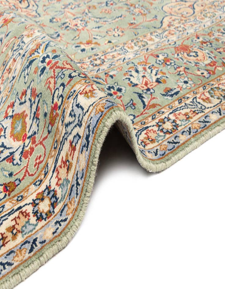 Detail image of  8' 1 x 11' Kerman Wool Rug