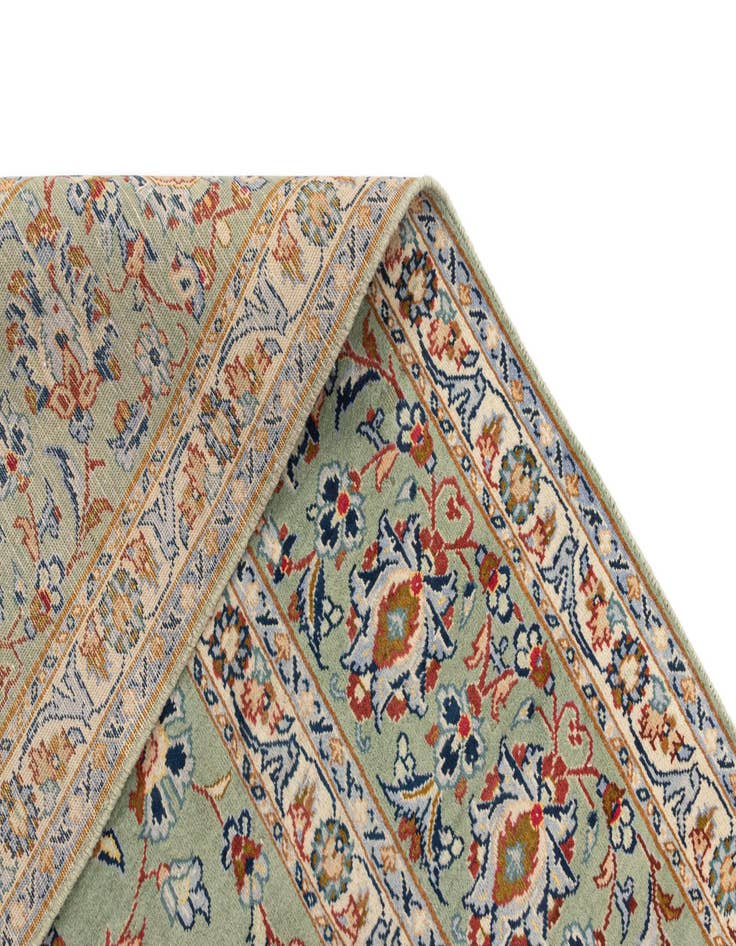 Detail image of  8' 1 x 11' Kerman Wool Rug