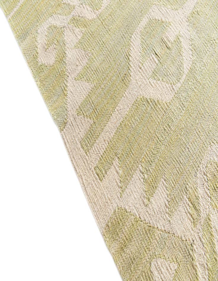 Detail image of  6' 10 x 10'  Hand Woven Kilim Modern Wool Rug
