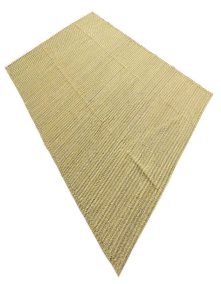 Detail image of  6' 10 x 9' 8  Hand Woven Kilim Modern Wool Rug