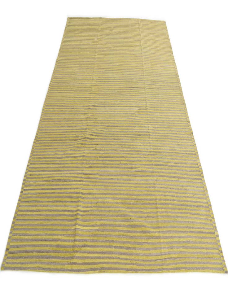 Detail image of  6' 10 x 9' 8  Hand Woven Kilim Modern Wool Rug