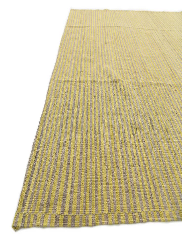 Detail image of  6' 10 x 9' 8  Hand Woven Kilim Modern Wool Rug