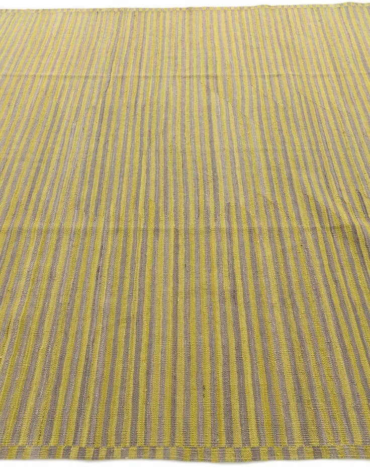 Detail image of  6' 10 x 9' 8  Hand Woven Kilim Modern Wool Rug