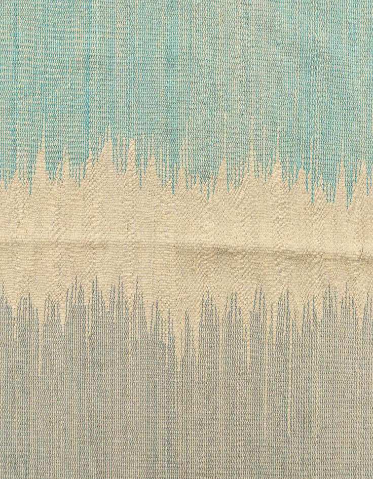 Detail image of  8' x 9' 8  Hand Woven Kilim Modern Wool Rug
