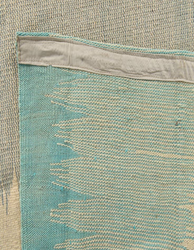 Detail image of  8' x 9' 8  Hand Woven Kilim Modern Wool Rug