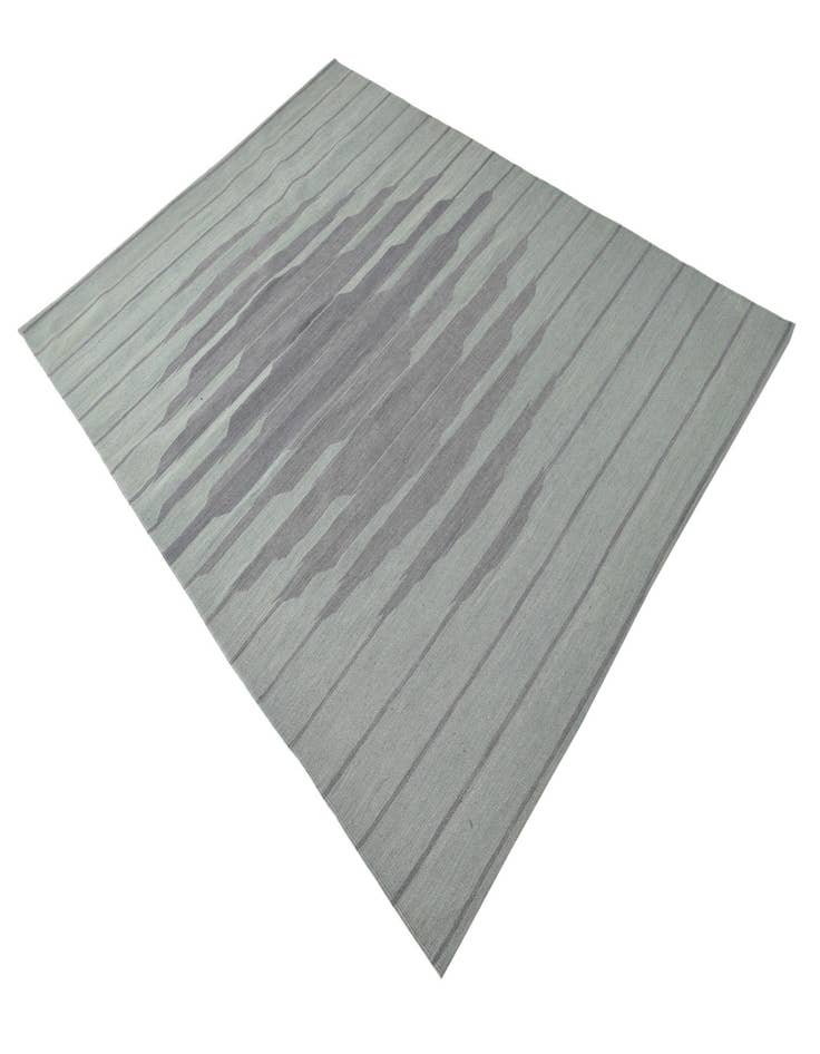 Detail image of  5' 6 x 7' 9  Hand Woven Kilim Modern Wool Rug