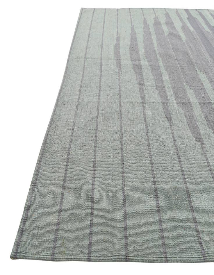 Detail image of  5' 6 x 7' 9  Hand Woven Kilim Modern Wool Rug