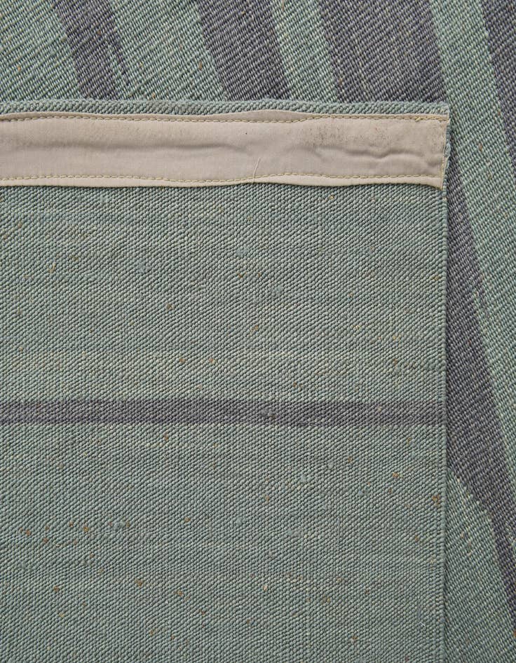 Detail image of  5' 6 x 7' 9  Hand Woven Kilim Modern Wool Rug