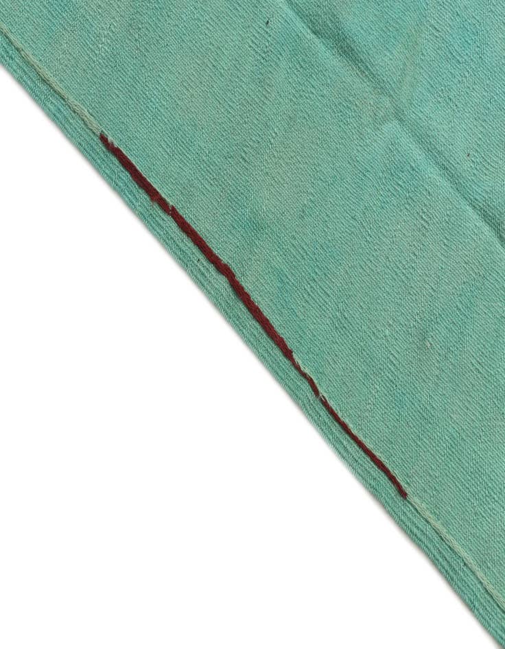 Detail image of  3' 6 x 4' 8  Hand Woven Kilim Suzani Wool Rug