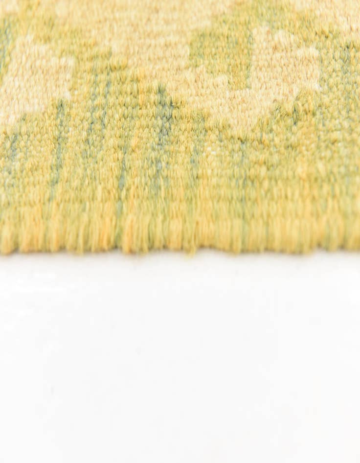 Detail image of  4' 10 x 6' 7  Hand Woven Kilim Waziri Wool Rug