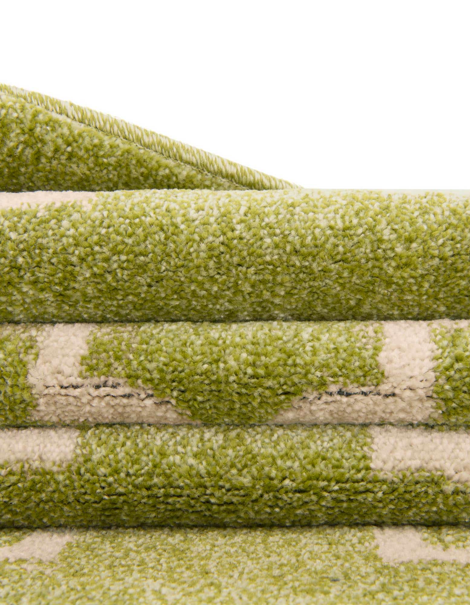 Primary image  Custom Light Green Lattice Rug