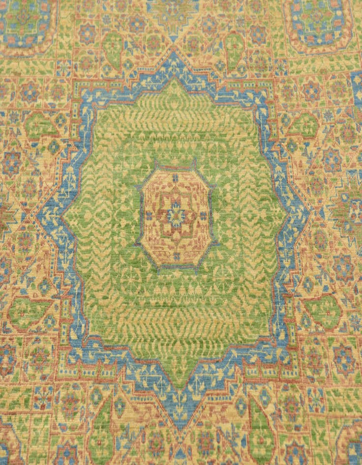 Detail image of  5' 10 x 8' 2  Hand Knotted Mamluk Ziegler Oriental Rug