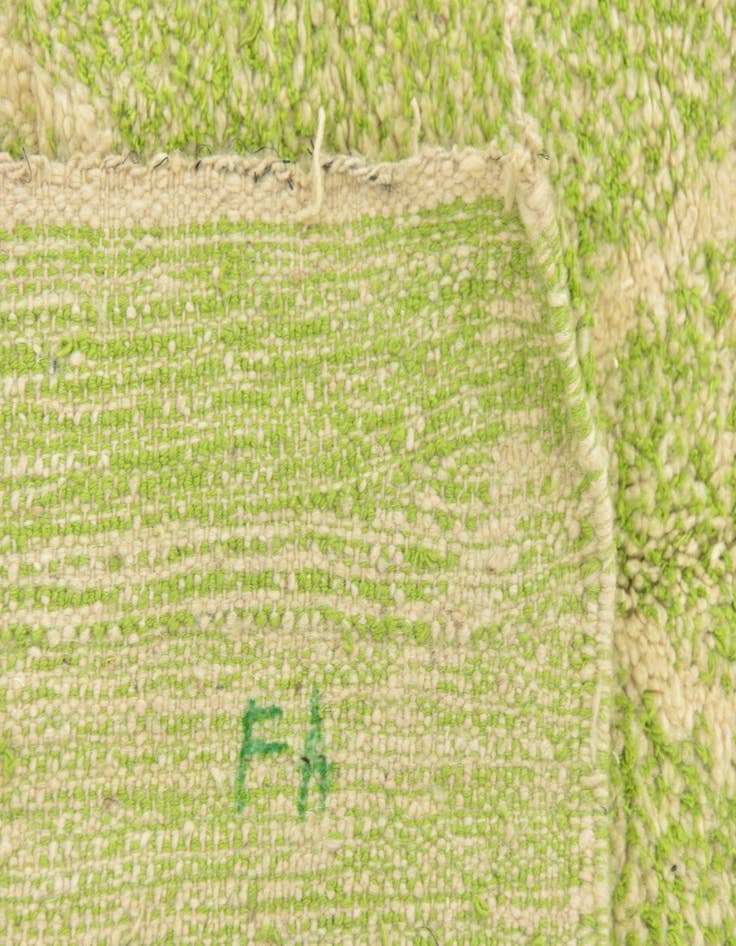 Detail image of  4' 8 x 8' 3  Hand Knotted Moroccan Wool Rug