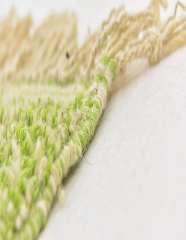 Detail image of  4' 8 x 8' 3  Hand Knotted Moroccan Wool Rug