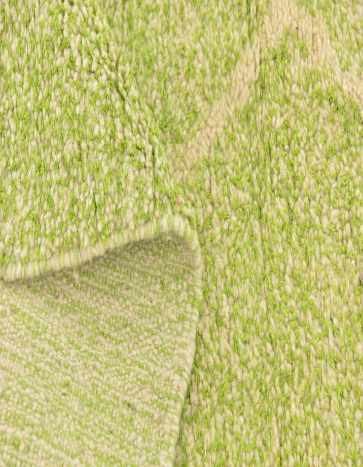 Detail image of  4' 8 x 8' 3  Hand Knotted Moroccan Wool Rug