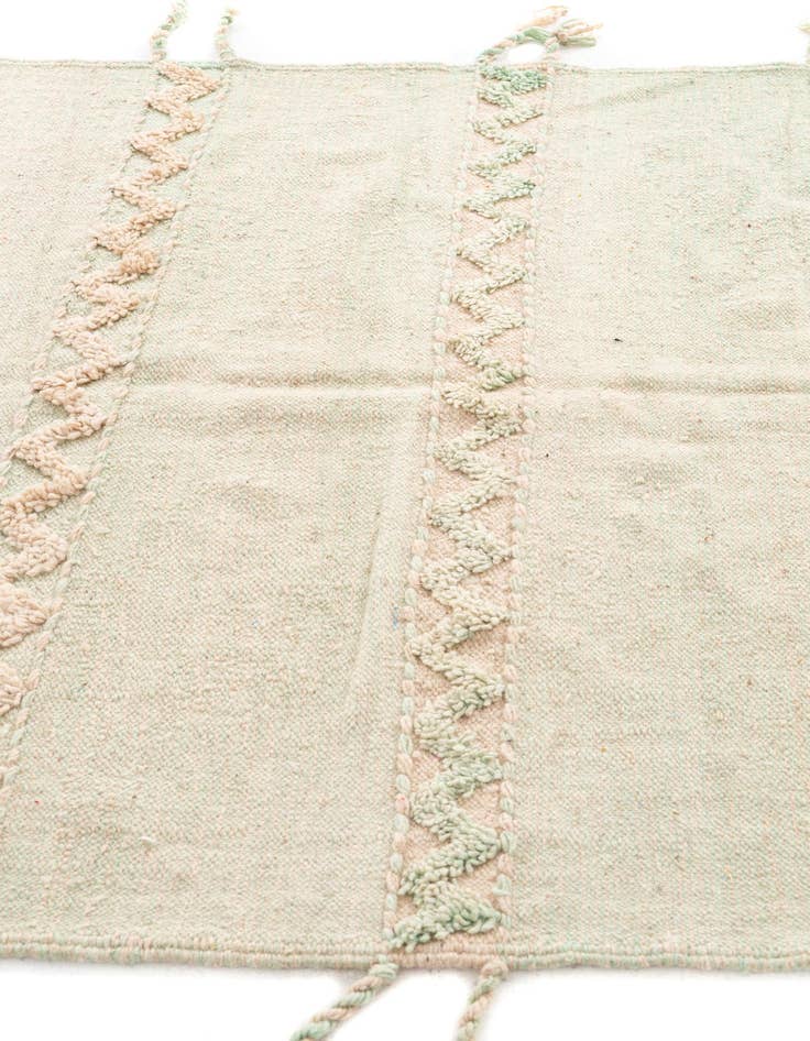 Detail image of  5' x 8' 4  Hand Knotted Moroccan Wool Rug