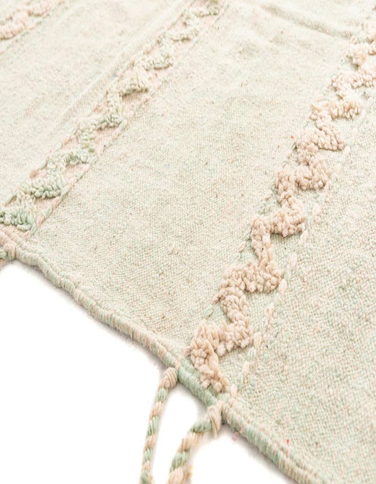 Detail image of  5' x 8' 4  Hand Knotted Moroccan Wool Rug