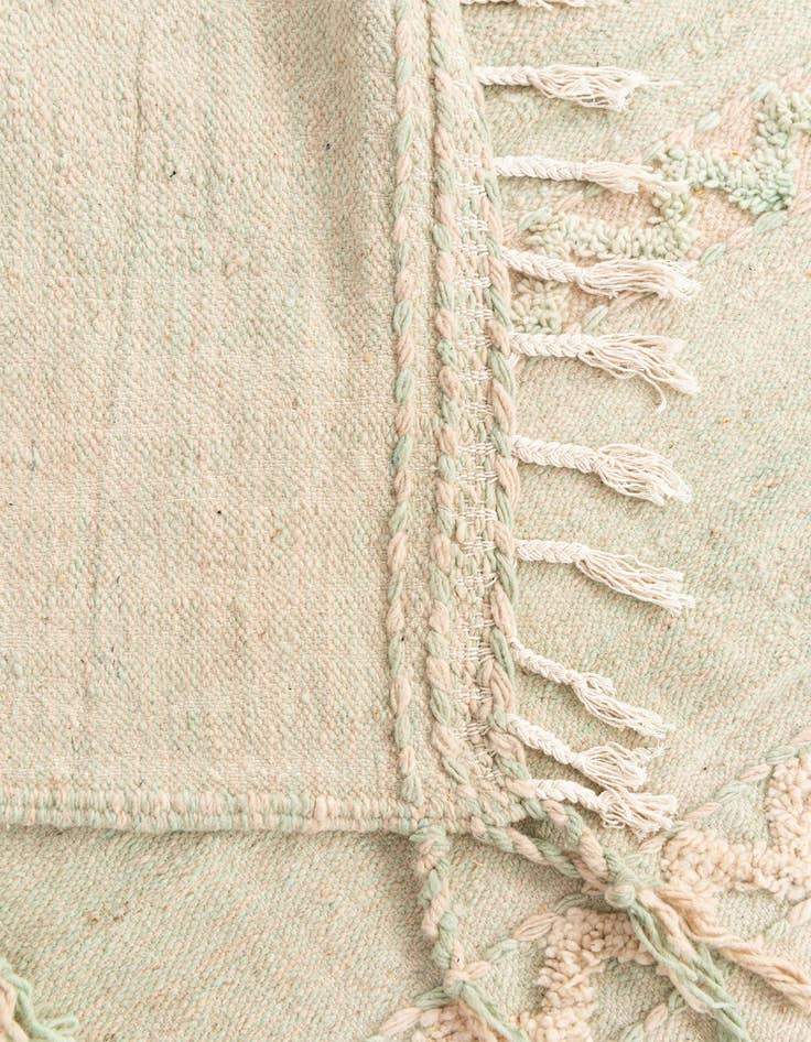 Detail image of  5' x 8' 4  Hand Knotted Moroccan Wool Rug