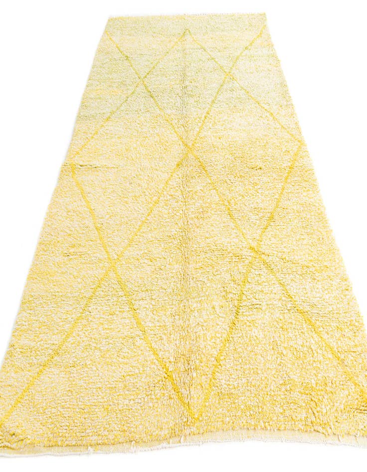 Detail image of  6' 2 x 9' 8  Hand Knotted Moroccan Wool Rug