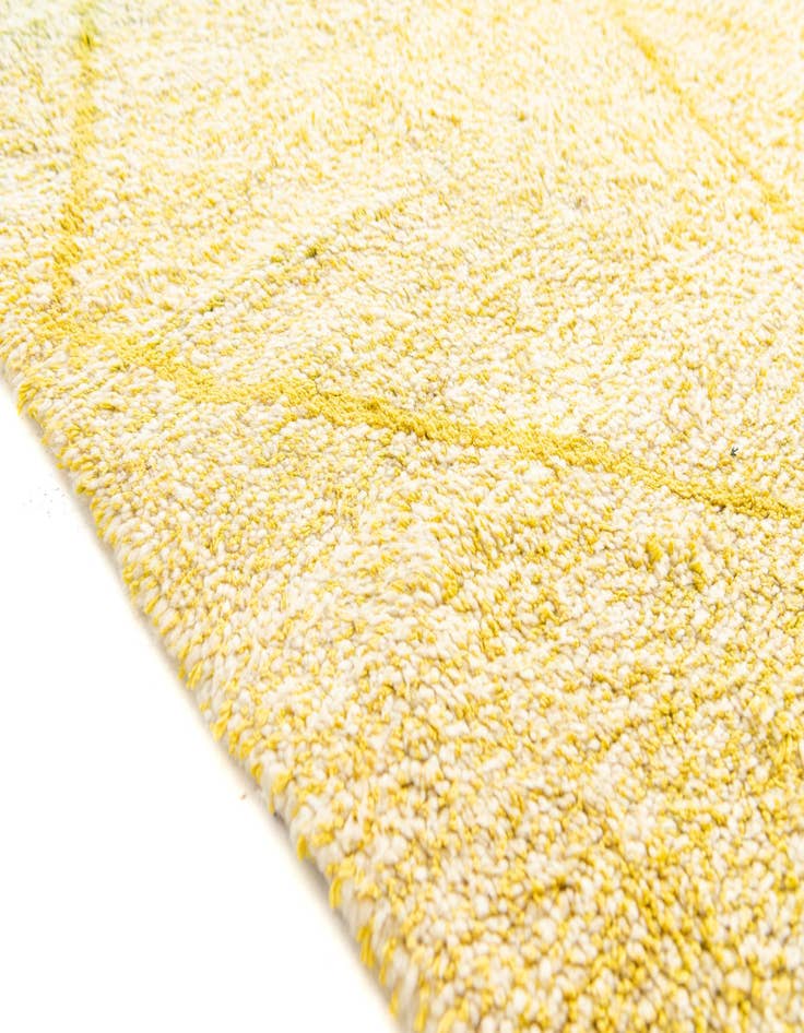 Detail image of  6' 2 x 9' 8  Hand Knotted Moroccan Wool Rug