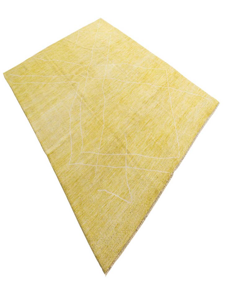 Detail image of  8' x 10' 2  Hand Knotted Moroccan Wool Rug