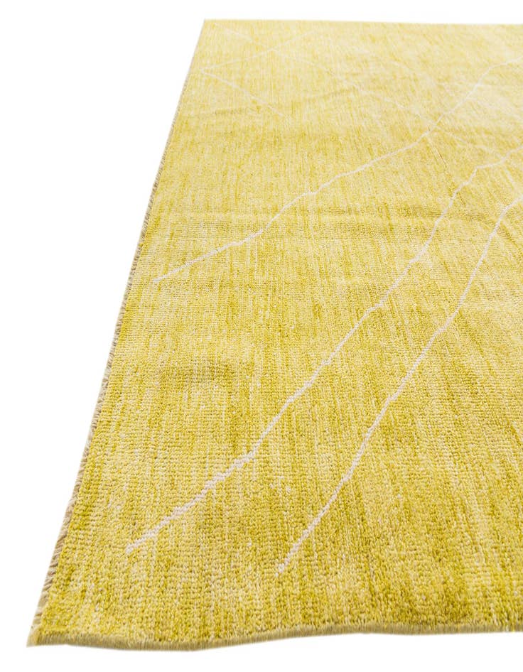 Detail image of  8' x 10' 2  Hand Knotted Moroccan Wool Rug