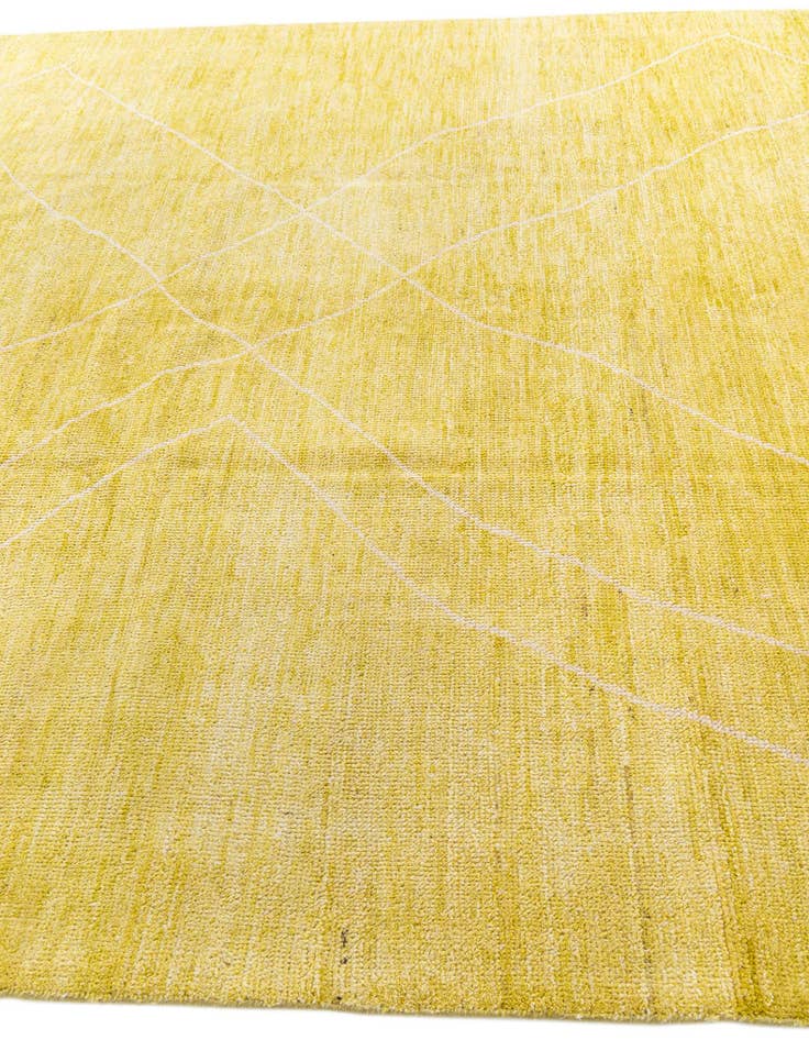 Detail image of  8' x 10' 2  Hand Knotted Moroccan Wool Rug