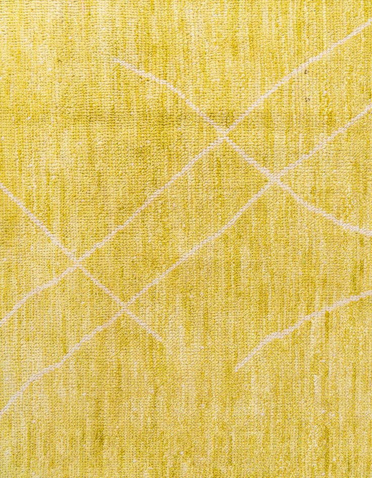 Detail image of  8' x 10' 2  Hand Knotted Moroccan Wool Rug