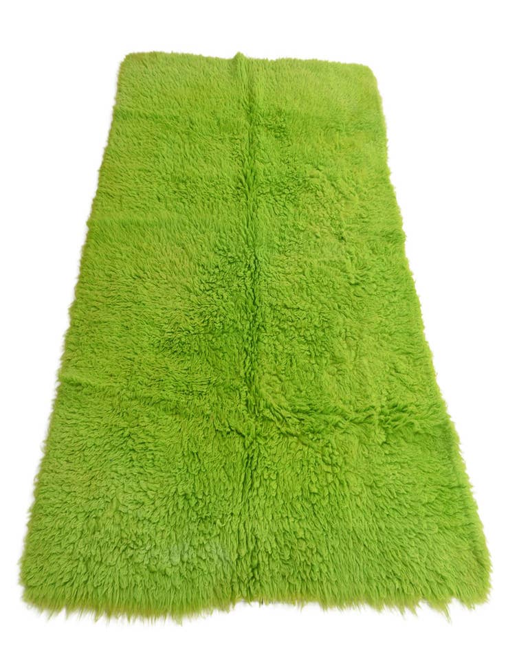 Detail image of  5' x 6' 8  Hand Knotted Moroccan Wool Rug