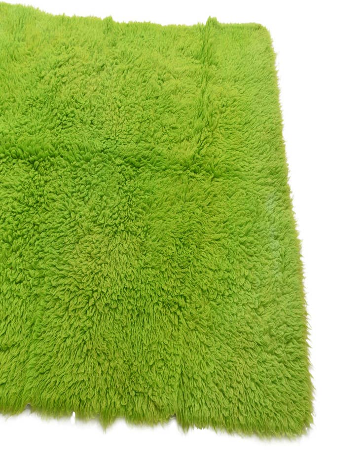 Detail image of  5' x 6' 8  Hand Knotted Moroccan Wool Rug