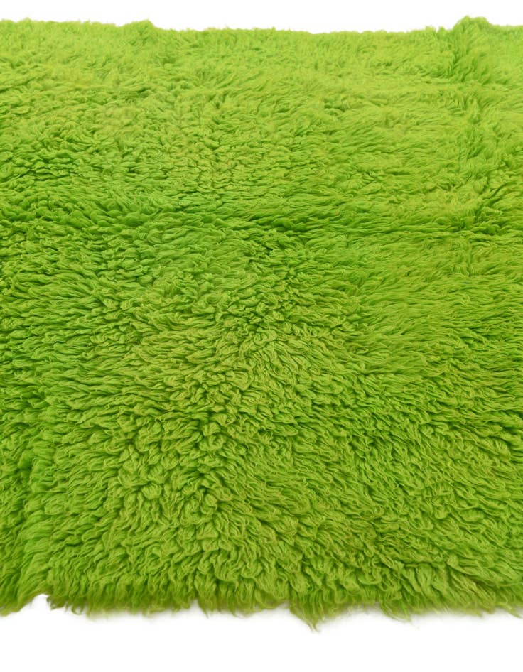 Detail image of  5' x 6' 8  Hand Knotted Moroccan Wool Rug