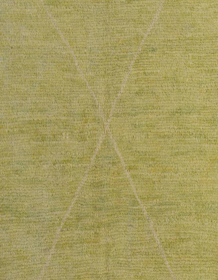 Detail image of  5' 6 x 8' 1  Hand Knotted Moroccan Wool Rug