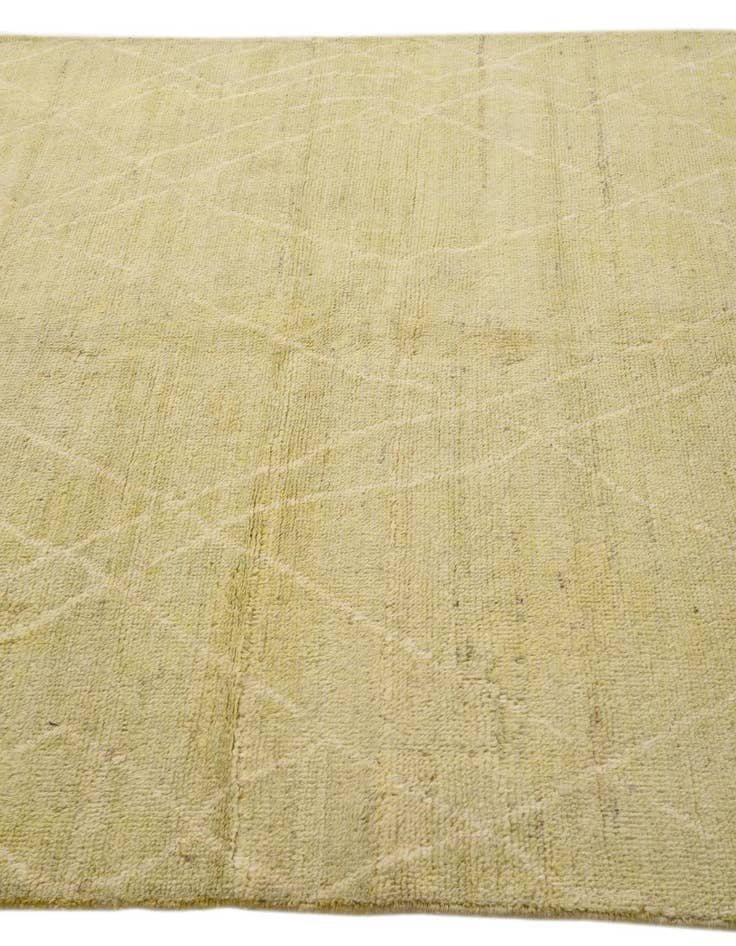 Detail image of  5' 8 x 7' 10  Hand Knotted Moroccan Wool Rug