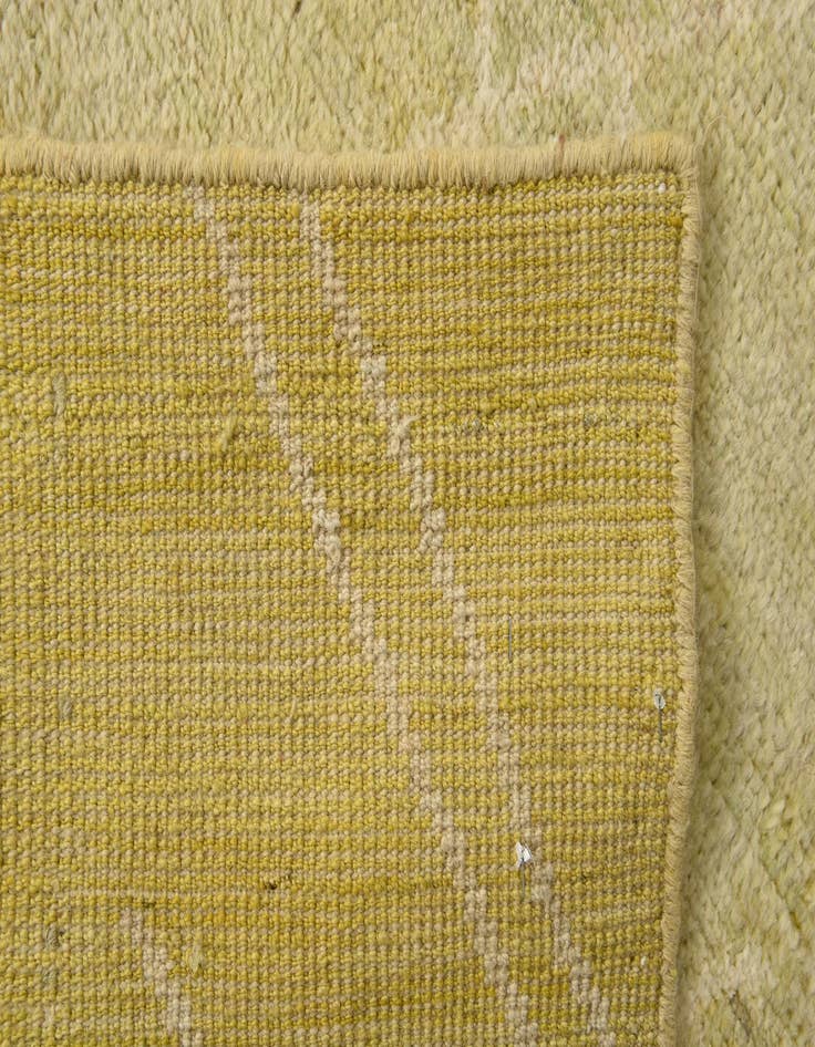 Detail image of  5' 8 x 7' 10  Hand Knotted Moroccan Wool Rug