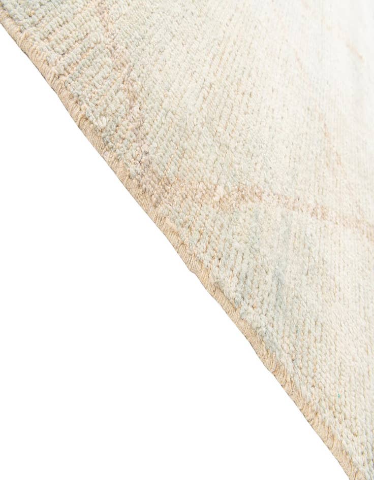 Detail image of  6' 5 x 8' 7  Hand Knotted Moroccan Wool Rug