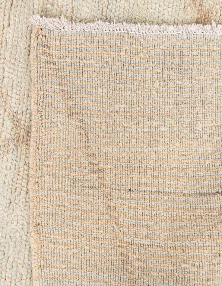 Detail image of  6' 5 x 8' 7  Hand Knotted Moroccan Wool Rug