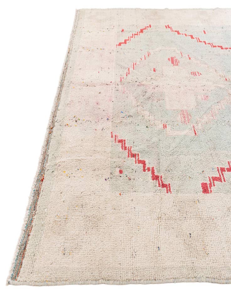 Detail image of  7' 9 x 10' 5  Hand Knotted Moroccan Wool Rug