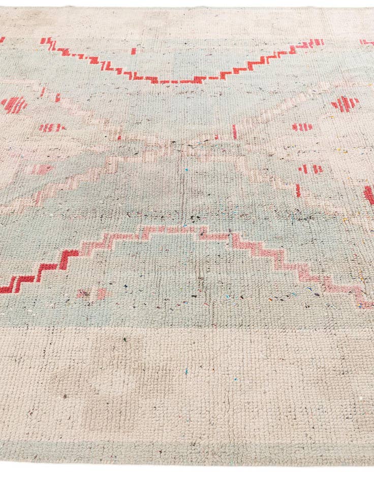 Detail image of  7' 9 x 10' 5  Hand Knotted Moroccan Wool Rug